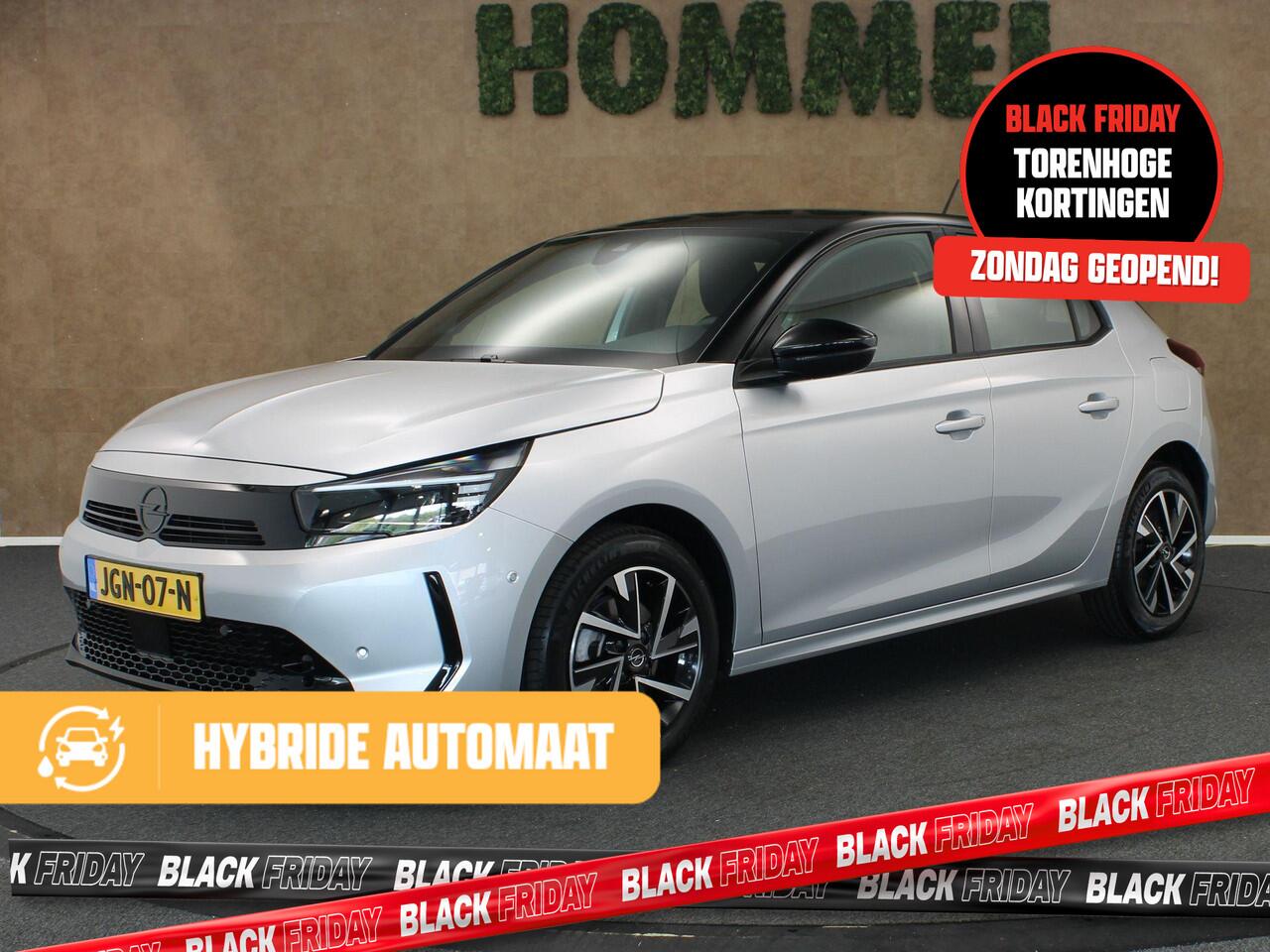 Opel CORSA 1.2 Turbo Hybrid GS DIRECT UIT VOORRAAD LEVERBAAR- ORIGINEEL NEDERLANDSE AUTO - PARKEERSENSOREN VOOR/ ACHTER - SPORTSTOELEN - DODEHOEK DETECTIE - CAMERA - TWO TONE LAK - VOORSTOELEN VERWARMD - APPLE CARPLAY/ ANDROID AUTO -