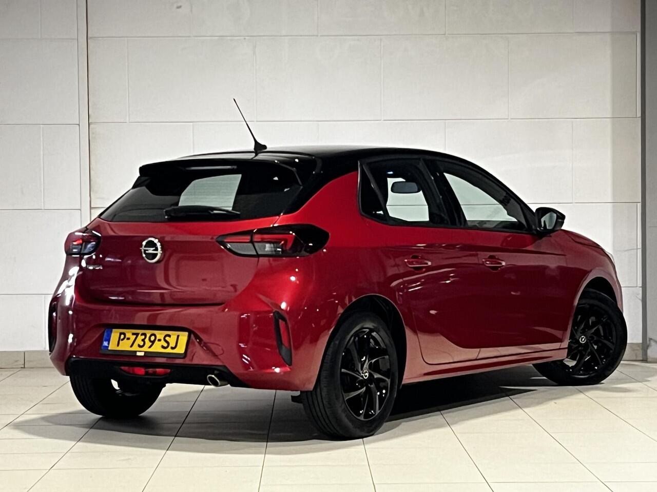 Opel CORSA GS 1.2 Turbo 100pk | TREKHAAK | TWO-TONE | APPLE CARPLAY / ANDROID AUTO | PARKEER SENSOREN | BLACK PACK | DAKSPOILER | FULL LED | ISOFIX |