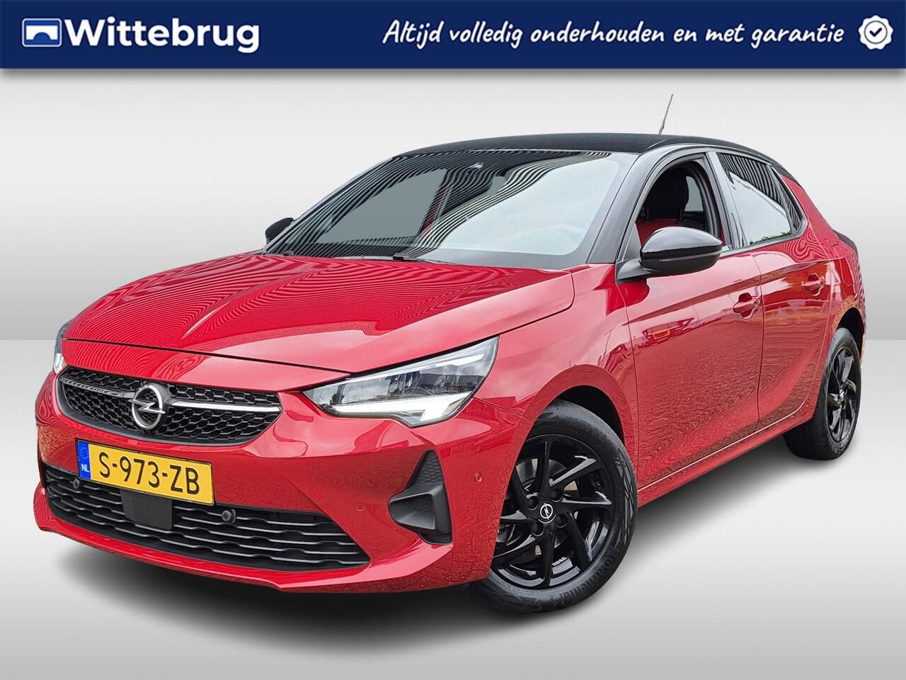 Opel CORSA 1.2 Level 4 GS 100PK | Two Tone | Zwarte Velgen | Navigatie via Apple Carplay of Android Auto | Dode Hoek Bewaking | Camera | Pakeersensoren voor en achter |