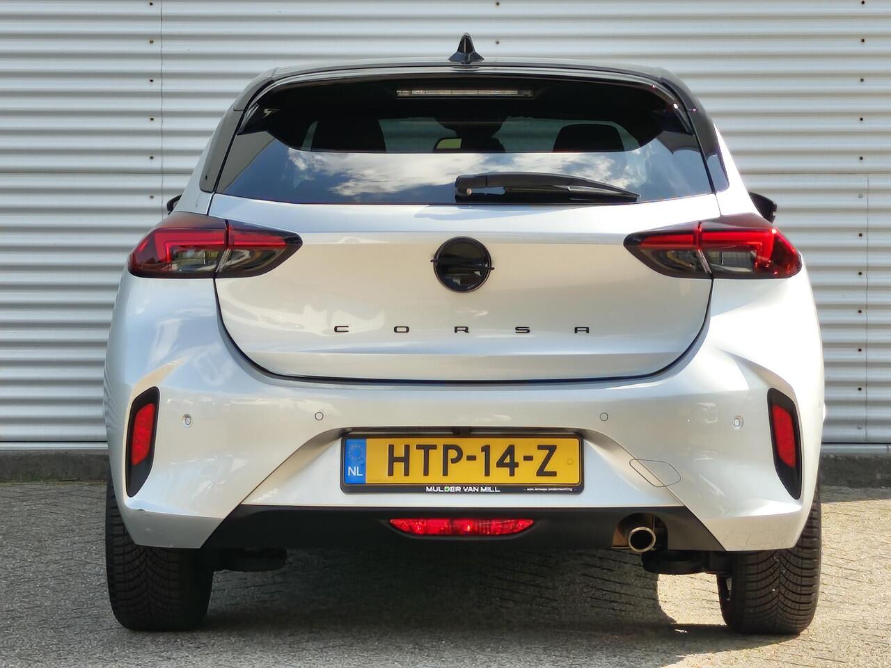 Opel CORSA GS 1.2 Turbo 100pk | LED MATRIX | BLACK PACK | STOEL- EN STUURVERW. | CAMERA | NAVI | ALL SEASON BANDEN | CLIMA |