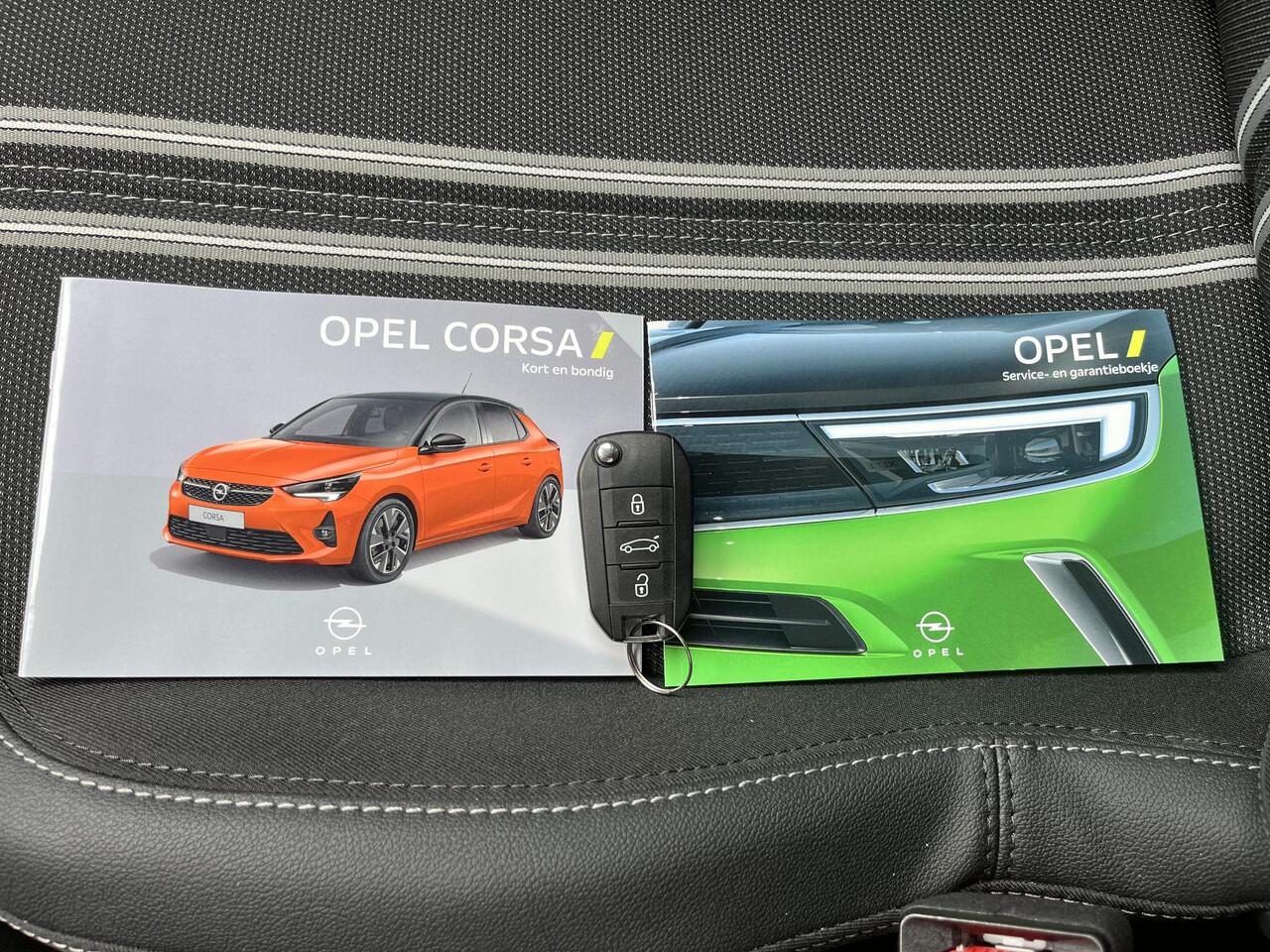 Opel CORSA 1.2 Turbo Hybrid GS 136PK Automaat / 100% Dealeronderhouden / Trekhaak (Trekgewicht 1.200kg) / Achteruitrijcamera / Navigatie via Apple Carplay & Android Auto / Cruise Control / Dodehoek Detectie / Parkeersensoren voor en achter / Radio / Airco