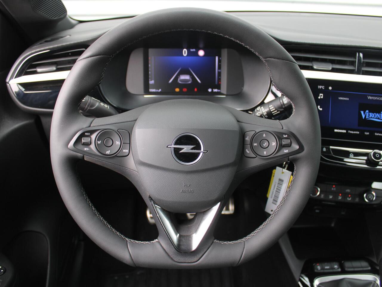 Opel CORSA 1.2 Turbo GS | Camera | Cruise | Parkeersensoren v+a | Dodehoeksensor | Apple Carplay/Android Auto | LED | 16" LM | Airco |