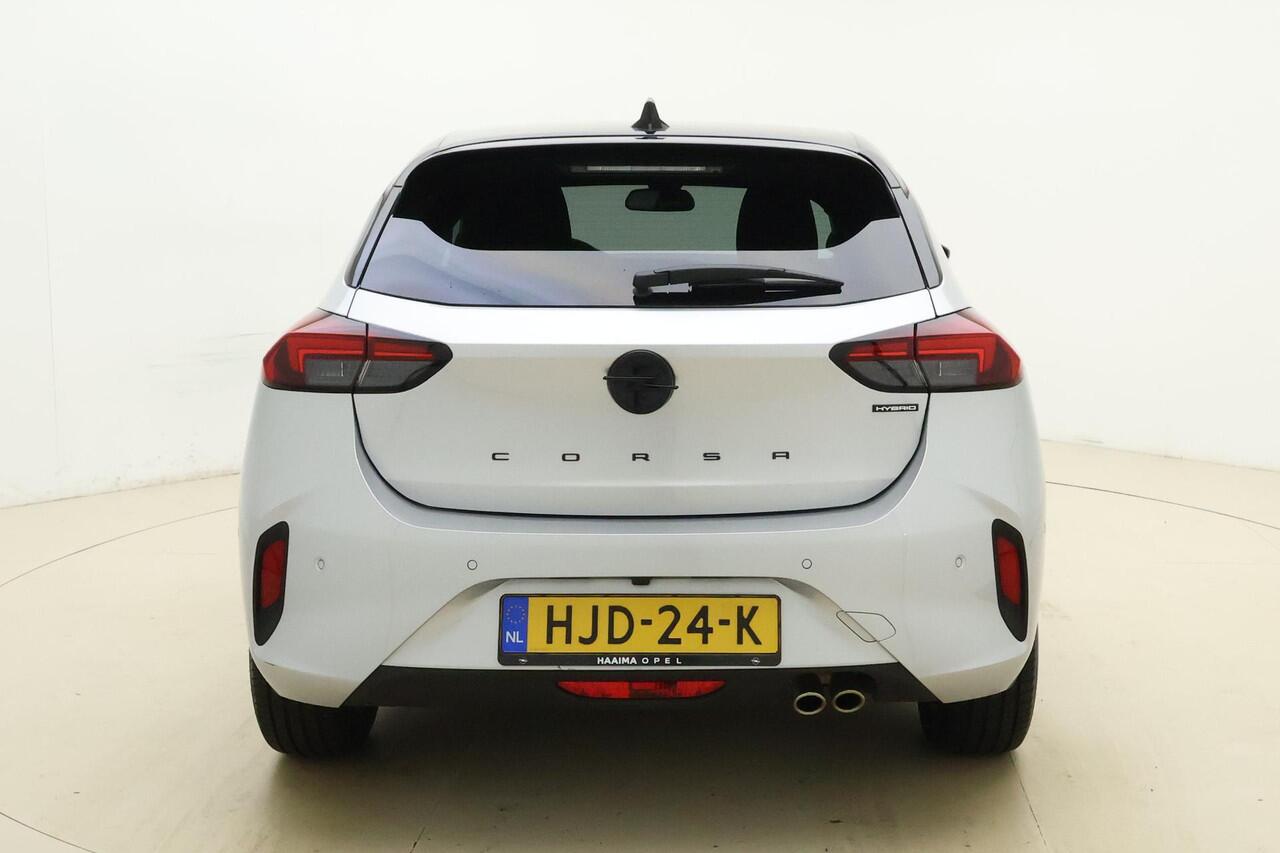 Opel CORSA 145 pk Turbo Hybrid GS | Camera | Keyless | Navigatie | Privat Glass | ECC | Zwart Dak | Apple Carplay / Android Auto |