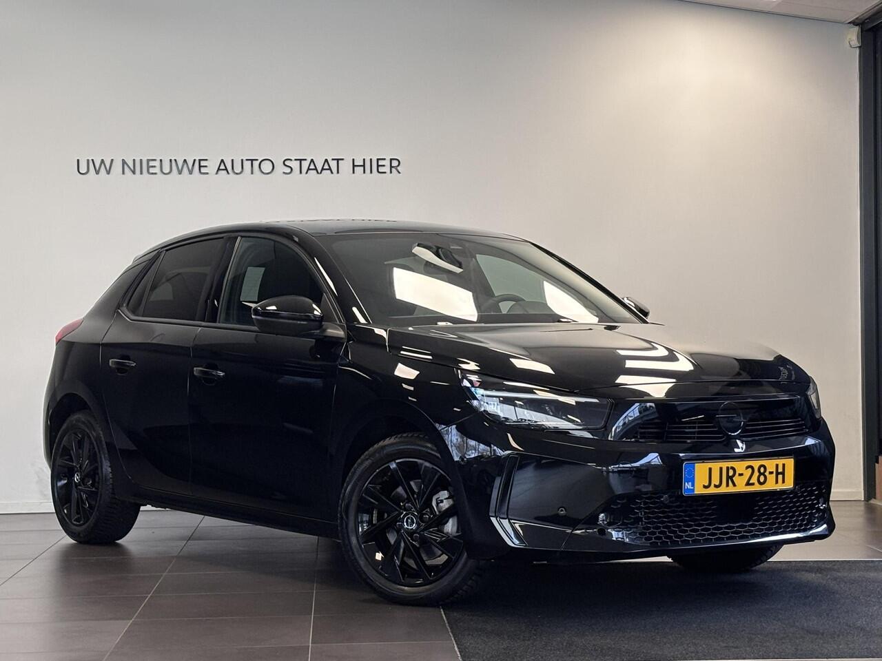 Opel CORSA GS 1.2 Turbo 100pk | PANODAK | ALL SEASON BANDEN | PURE PANEL | BLACK PACK | NAVI | 180° CAMERA | DODEHOEKBEW. | CLIMA |