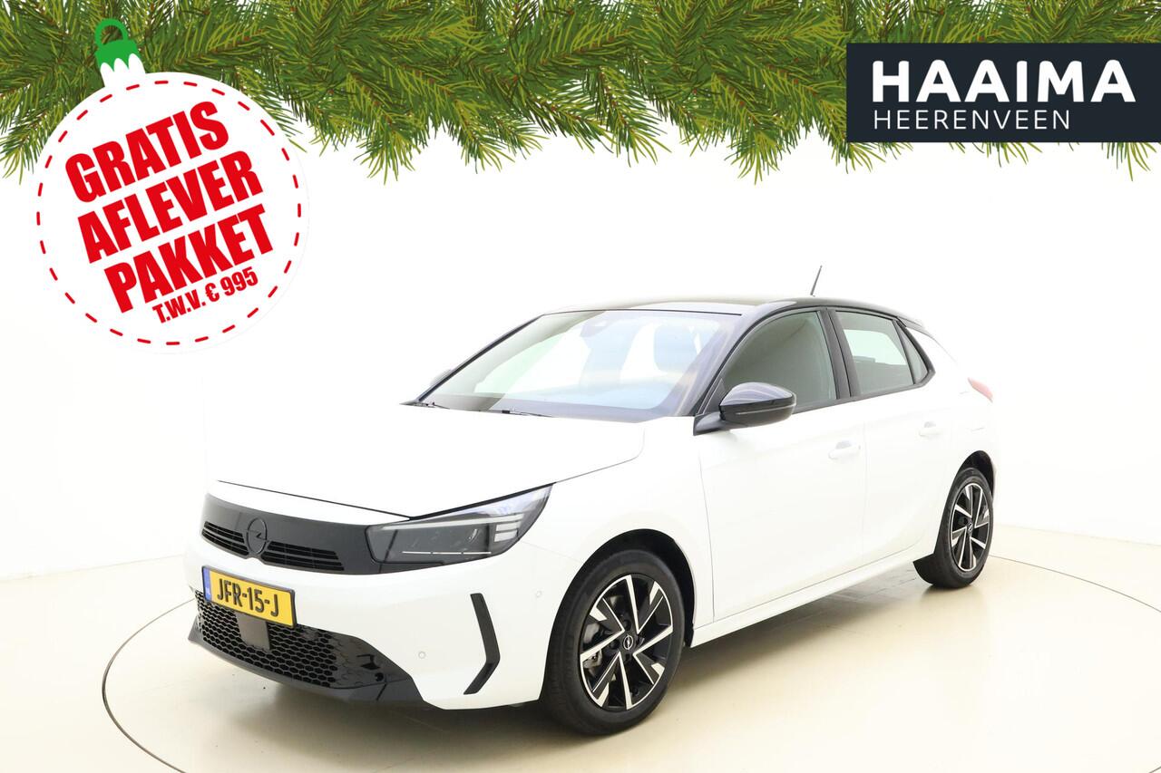 Opel CORSA 1.2 Turbo 100pk GS | Navigatie via Carplay | Camera | Parkeersensoren voor en achter | Zwart dak | Lichtmetalen velgen | Nieuw model