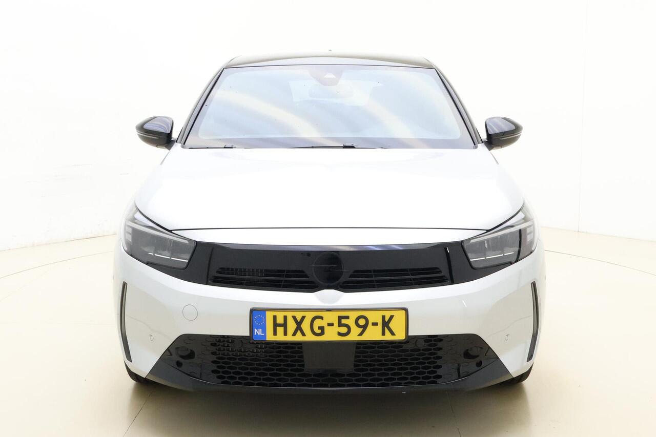 Opel CORSA 1.2 Turbo 100pk GS | Navigatie | Climate control | Stoel & stuurverwarming | Camera | Lichtmetalen velgen | Extra getint glas | Zwart dak