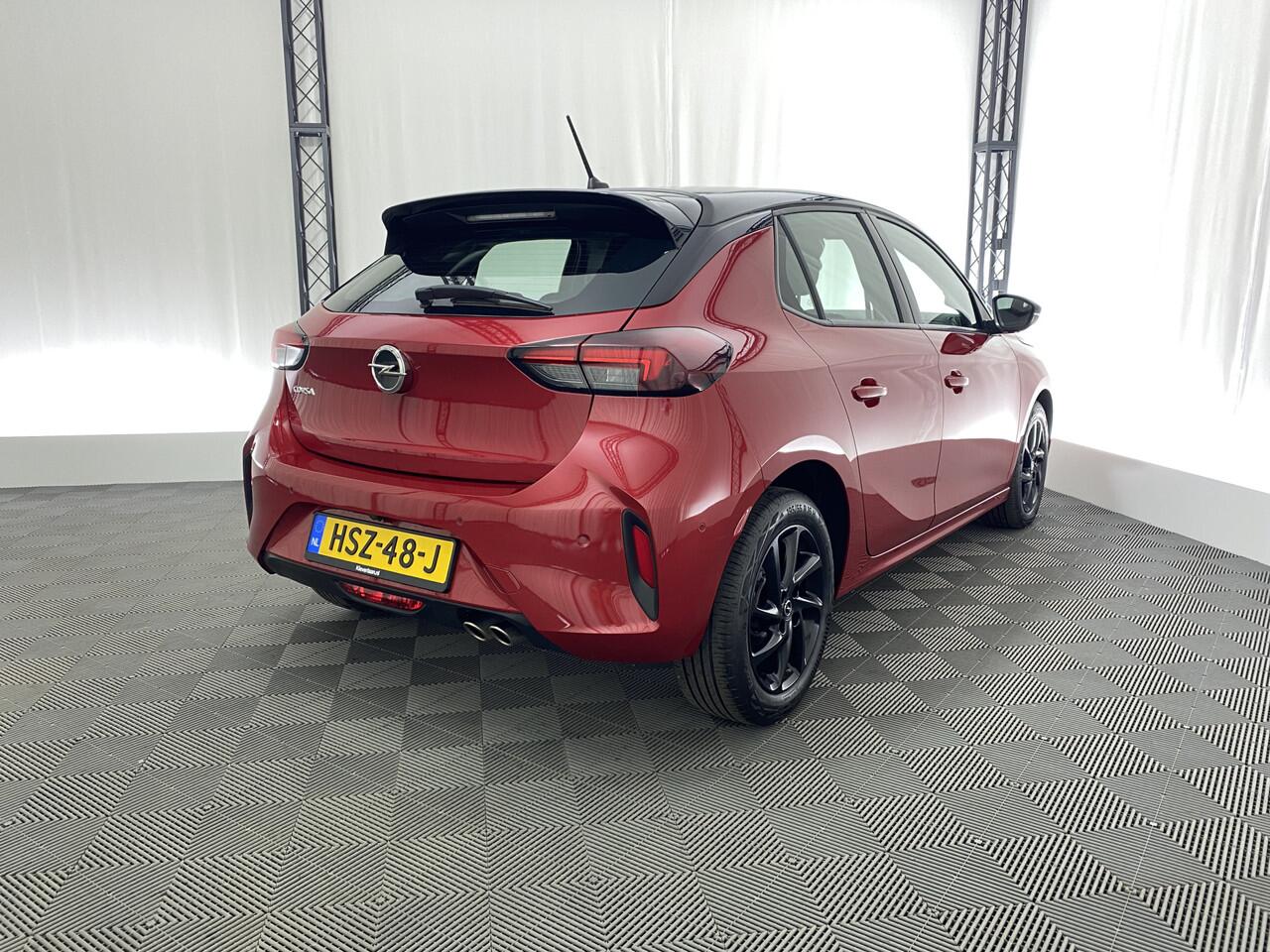 Opel CORSA 1.2 Turbo GS Line 130 pk Automaat | Apple carplay | Navi | Rijstrooksensor | Dodehoek