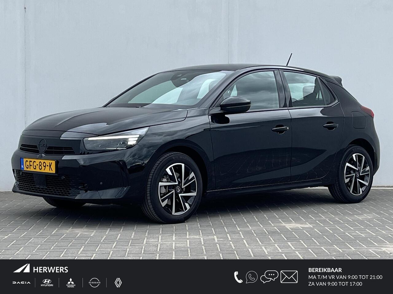 Opel CORSA 1.2 Turbo Hybrid GS 136PK Automaat / 100% Dealeronderhouden / Trekhaak (Trekgewicht 1.200kg) / Achteruitrijcamera / Navigatie via Apple Carplay & Android Auto / Cruise Control / Dodehoek Detectie / Parkeersensoren voor en achter / Radio / Airco