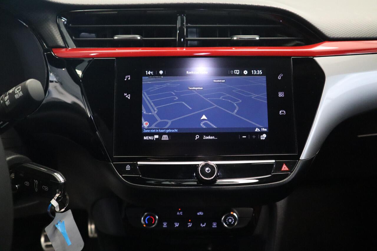 Opel CORSA 1.2 GS Line Navigatie Cruise Control 16LMV Two tone Color PDC Achteruit camera 24 maanden garantie mogelijk (*vraag naar de voorwaarden)