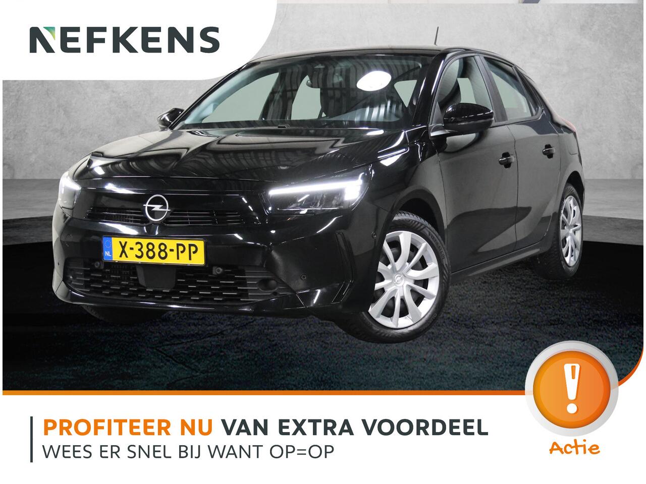 Opel CORSA 1.2 100PK Turbo | AUTOMAAT | AppleCarplay/AndroidAuto | Airco | Cruise Control | 10"scherm | Camera | LED | Parkeersensoren | Isofix | All Season Banden |