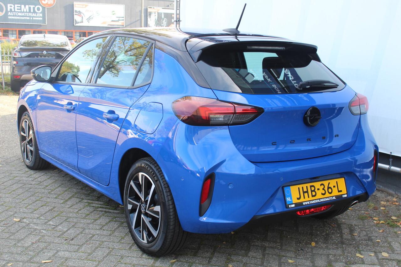 Opel CORSA 1.2 Turbo GS Stuur + Stoel verwarming l Cruise control l Navigatie l AppleCarPlay/AndroidAuto l Parkeercamera l voor en achter sensoren l Dodehoek detectie l VDL auto