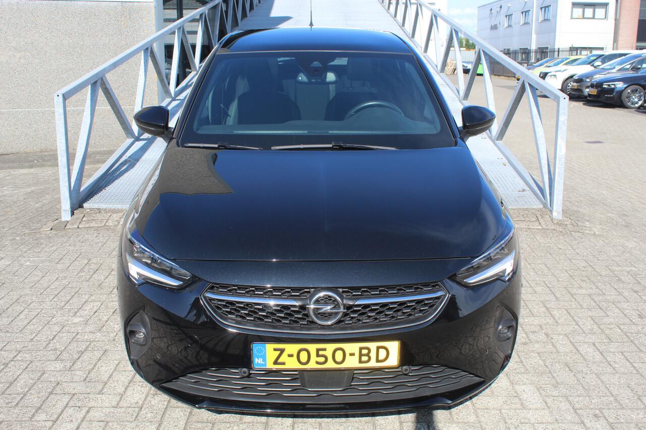 Opel CORSA 1.2 GS Line Panoramadak/Virtual cockpit/Apple carplay/Achteruitrijcamera/Parkeersensoren rondom/Stoelverwarming/Stuurverwarming/Dodehoek detectie/Climate control/17'' Lichtmetalen velgen.