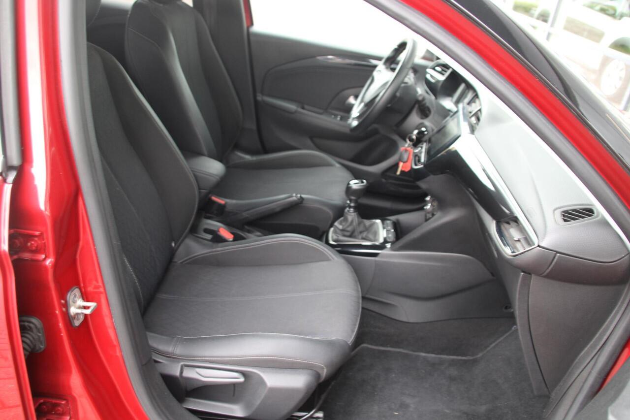 Opel CORSA 1.2 Turbo 100pk Elegance Airco Camera Carplay PDC V+A Zwart dak