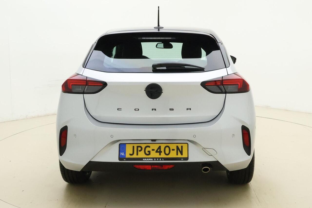 Opel CORSA 1.2 Turbo Hybrid GS Automaat | Navigatie via Carplay | Camera | Stoel & Stuurverwarming | Parkeersensoren | Lichtmetalen velgen | Zwart dak
