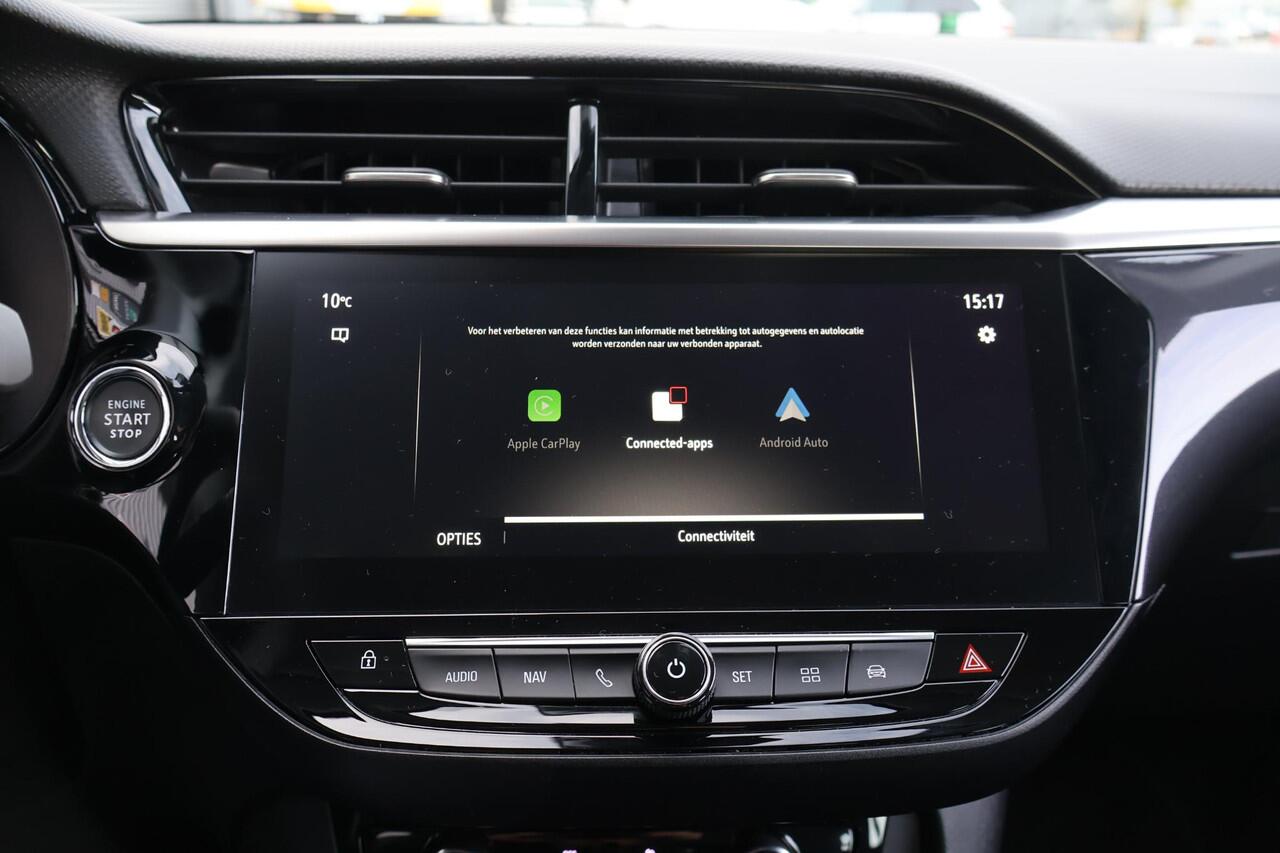 Opel CORSA 1.2 Elegance 1e Eigenaar | NL-Auto | Volledig Onderh | BTW | Navi | Sfeer | Carplay | Bots | Cruise | DAB | Full Led | Verkeersbord detectie | PDC Achter