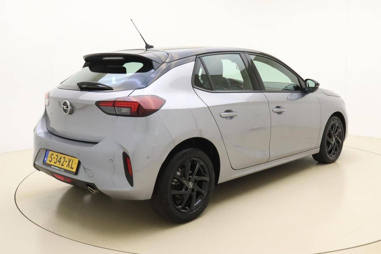 Opel CORSA 1.2 Turbo 100pk GS | Navigatie | Achteruitrijcamera | Climate dontrol | Cruise control | Keyless | Parkeersensoren | Zwart dak | Dodehoek detectie