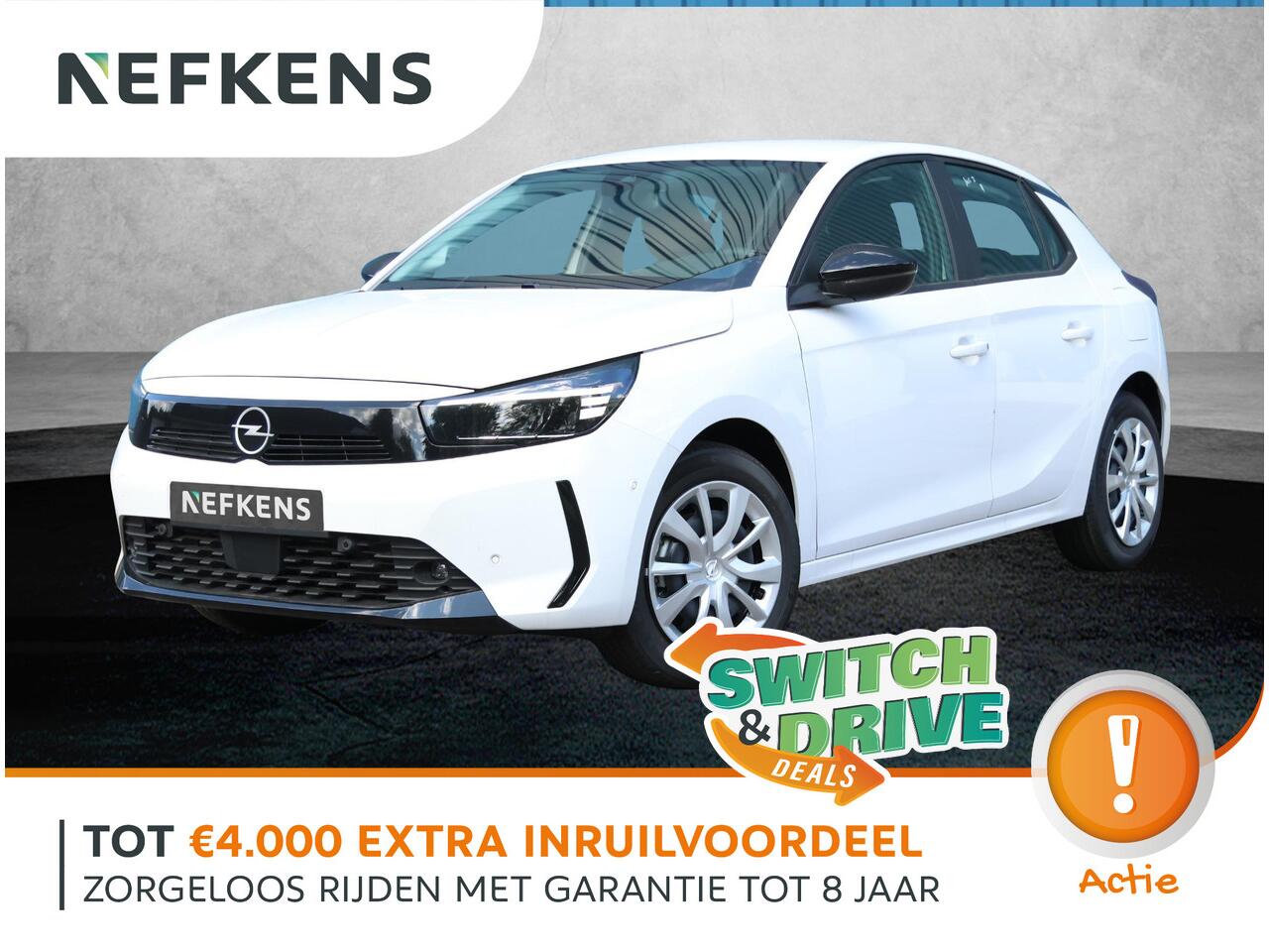 Opel CORSA 1.2 Edition | Incl. ¤3.359 korting! | Airco | Achteruitrijcamera | Parkeersensoren Voor en Achter | Dodehoekdetectie | Apple Carplay/ Android Auto |