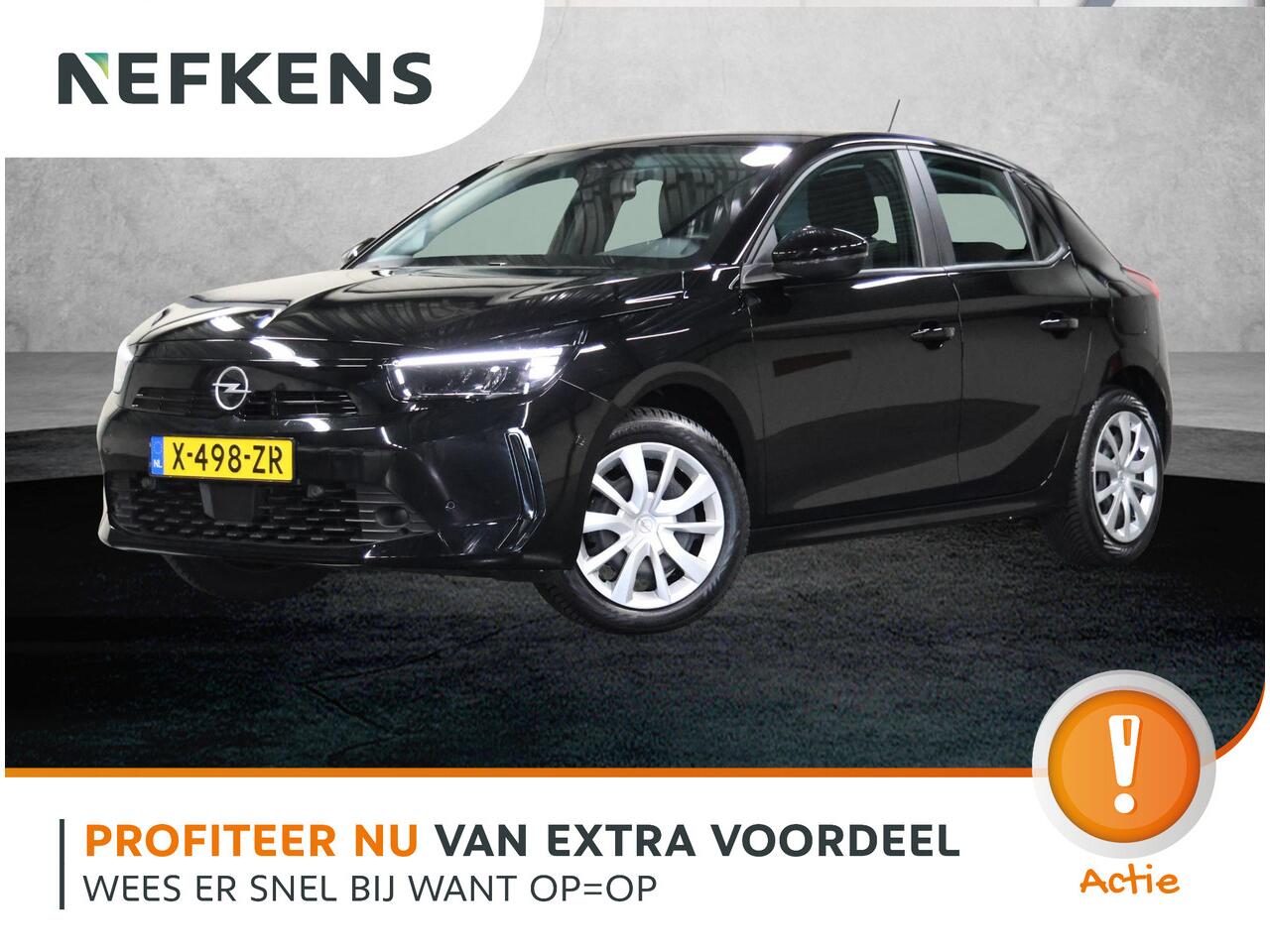 Opel CORSA 1.2 75PK | AppleCarplay/AndroidAuto | Airco | Cruise Control | 10"scherm | Camera | LED | Parkeersensoren | Isofix | All Season Banden |