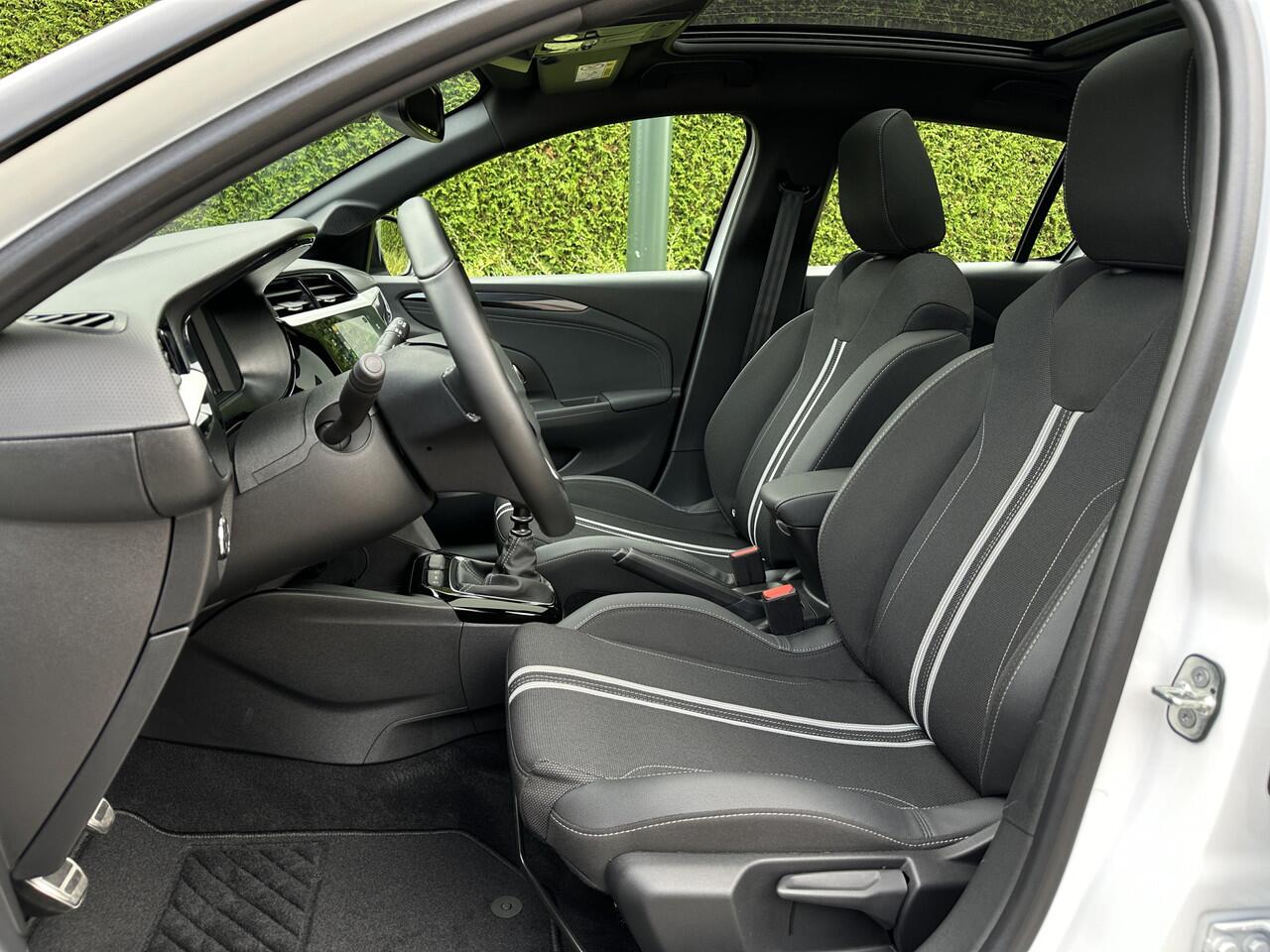 Opel CORSA 1.2 Turbo 100pk Ultimate l PANO-DAK l CAMERA l ECC l LED l NAVI l STOEL/STUUR-VERW. l 19.000km