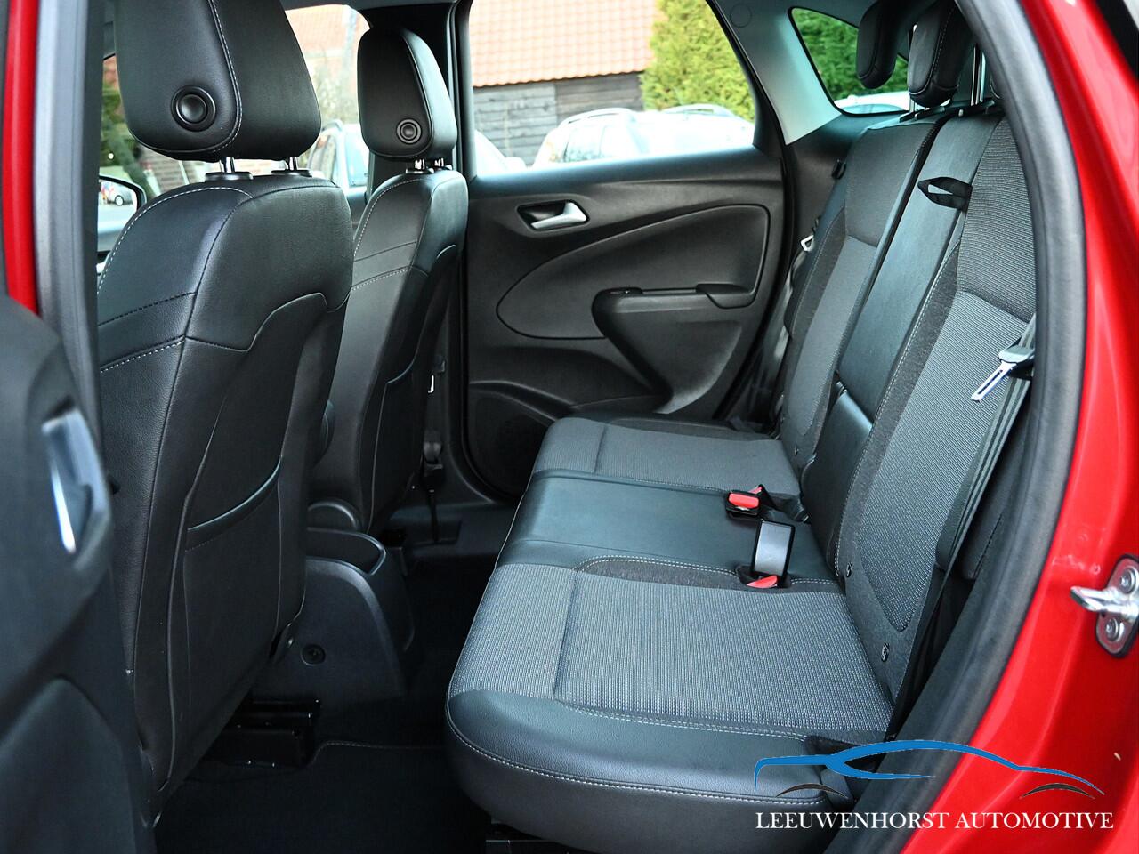 Opel Crossland 1.2 Turbo Elegance automaat, camera, clima, cruise, half leer, stoelverwarming, Apple Carplay