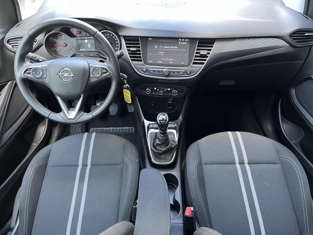 Opel Crossland Elegance 1.2 Turbo 110pk | PANODAK | 180° CAMERA | NAVI PRO | DODEHOEKBEW. | ISOFIX | PARKEERSENSOREN | FULL LED | HOGE INSTAP |