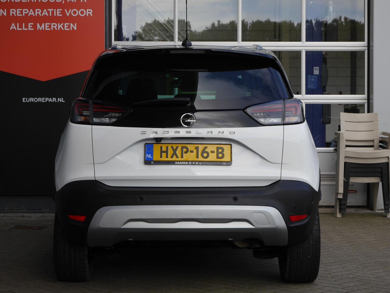 Opel Crossland 1.2 Turbo Ultimate Automaat | Navigatie | Alcantara bekleding | Keyless entry & start | Achteruitrij Camera | Lichtmetalen velgen | Parkeersensoren v+a