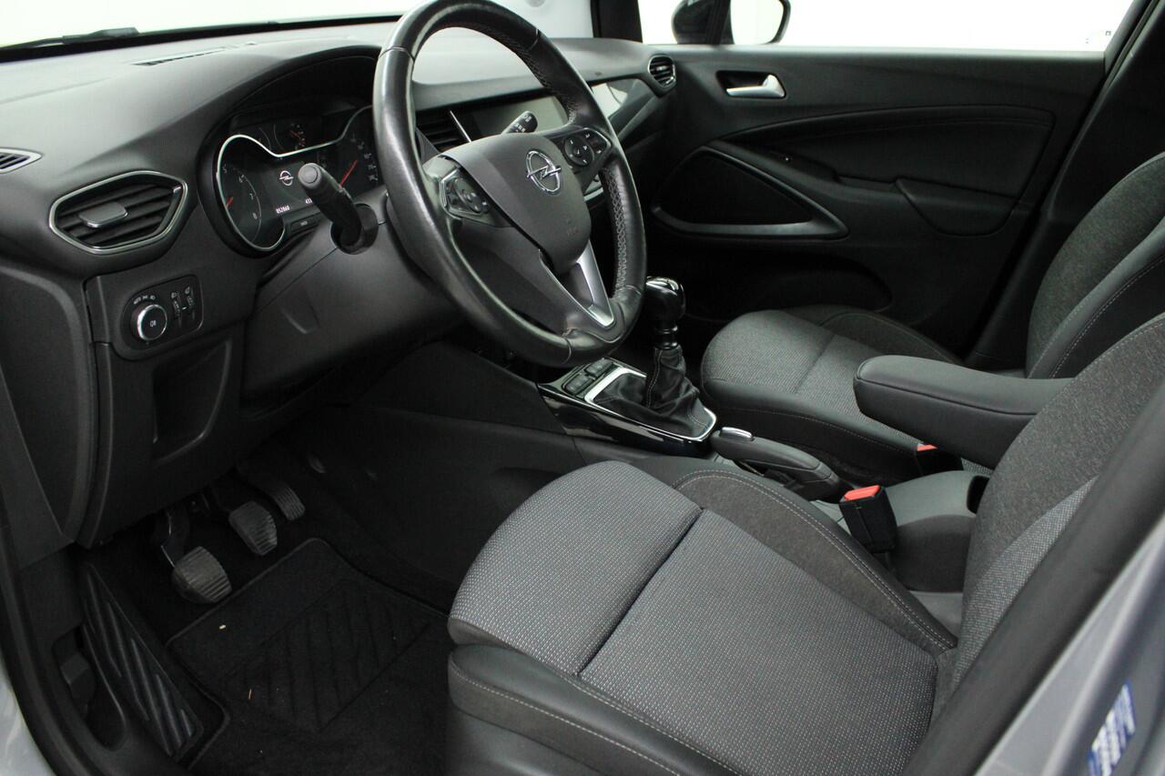 Opel Crossland 1.2 Turbo Elegance 130 pk | climate control | pdc v/a + camera | navi fullmap | carplay | cruise control | bluetooth | stoel/stuur verwarming