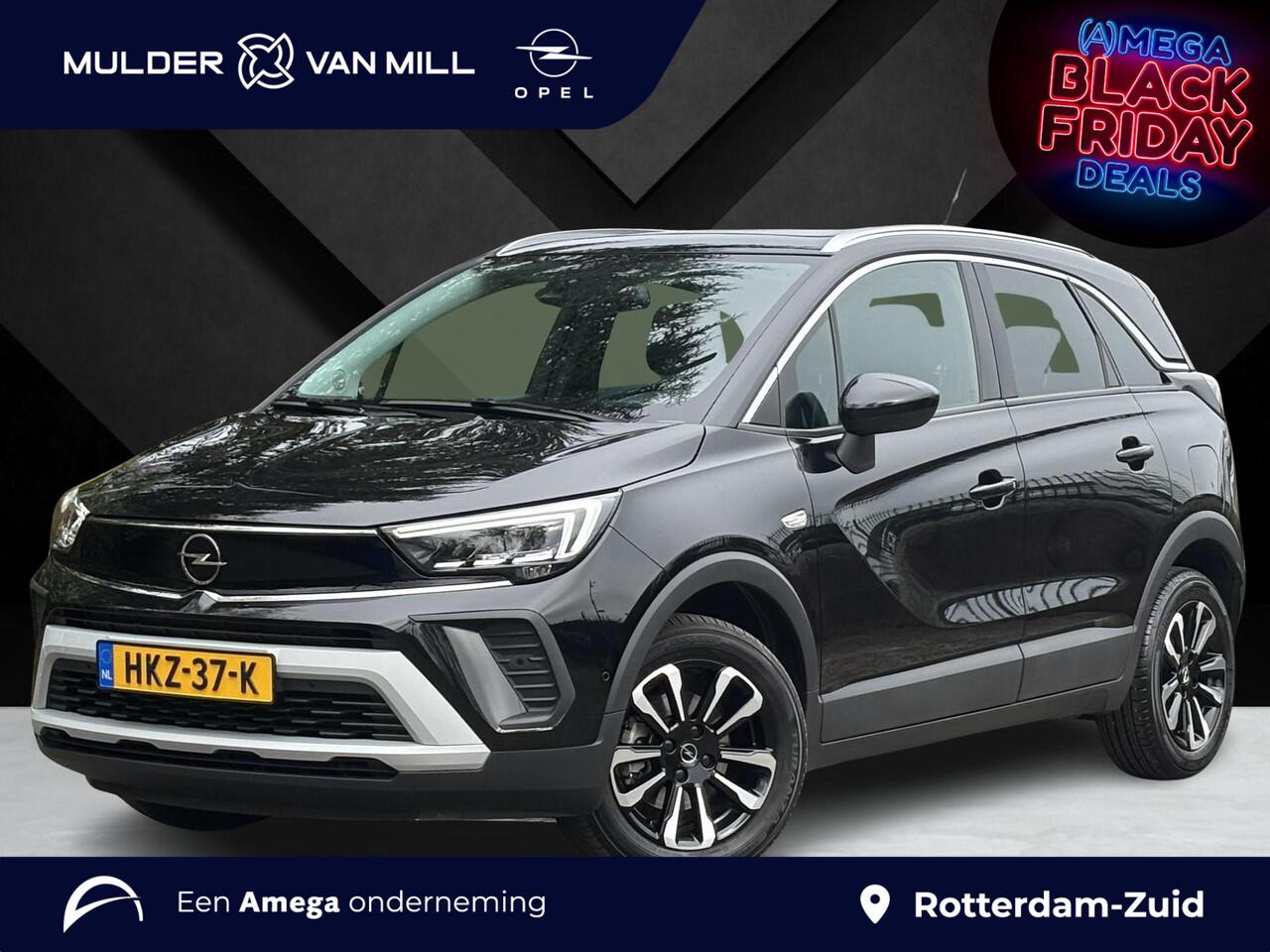 Opel Crossland Elegance 1.2 Turbo 110pk | PANODAK | 180° CAMERA | NAVI PRO | DODEHOEKBEW. | ISOFIX | PARKEERSENSOREN | FULL LED | HOGE INSTAP |