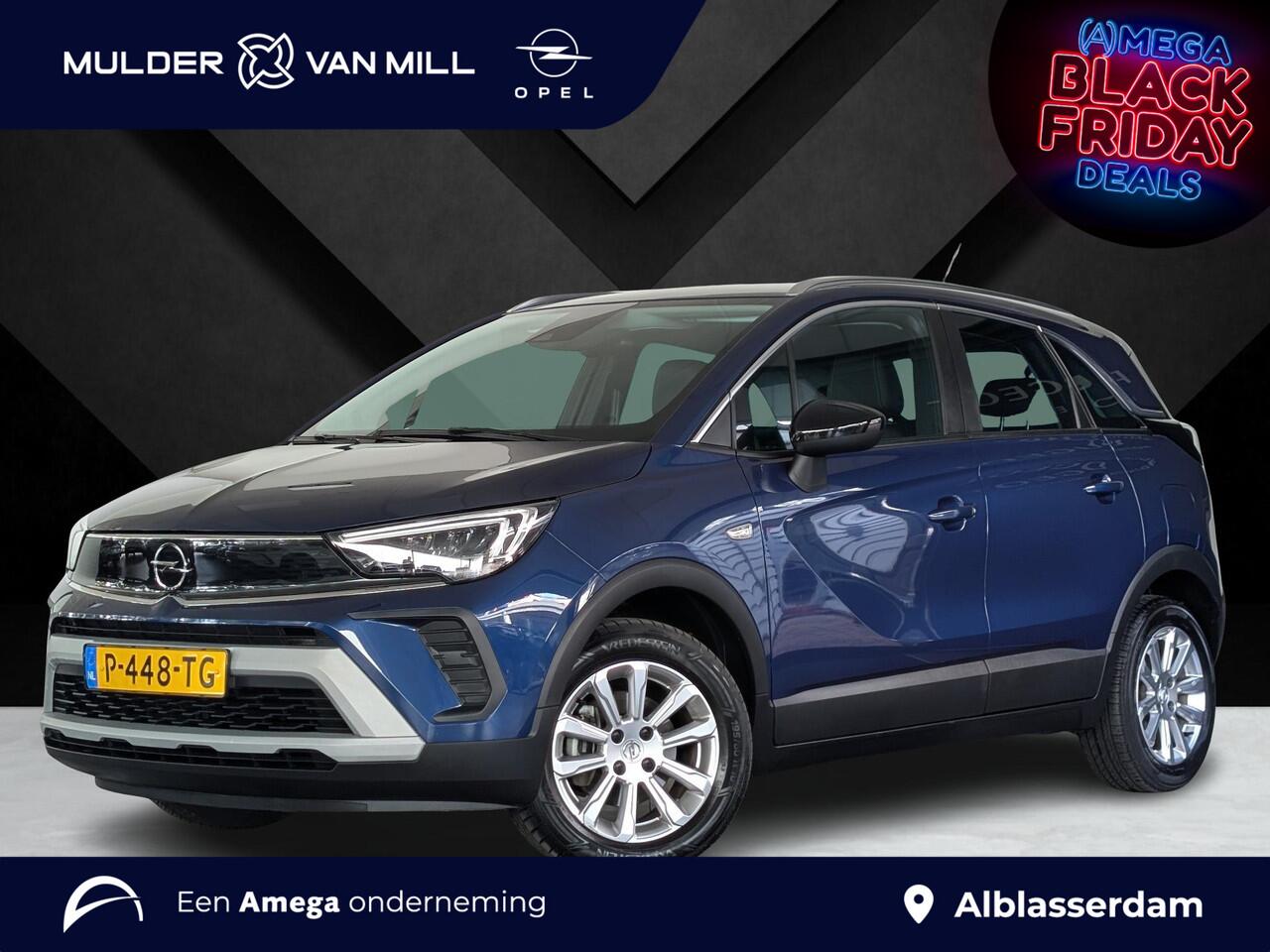 Opel Crossland Elegance 1.2 Turbo 110pk | NAVI | AGR-STOEL | CLIMA | FULL LED | EXTRA GETINTE RUITEN | ISOFIX |