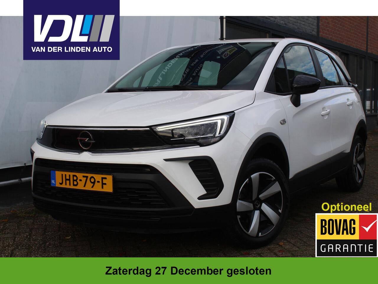 Opel Crossland 1.2 Turbo Edition Stuur- en stoelverwarming l Virtual cockpit l Key-less l LED l PDC l Camera l AppleCarPlay/AndroidAuto VDL auto