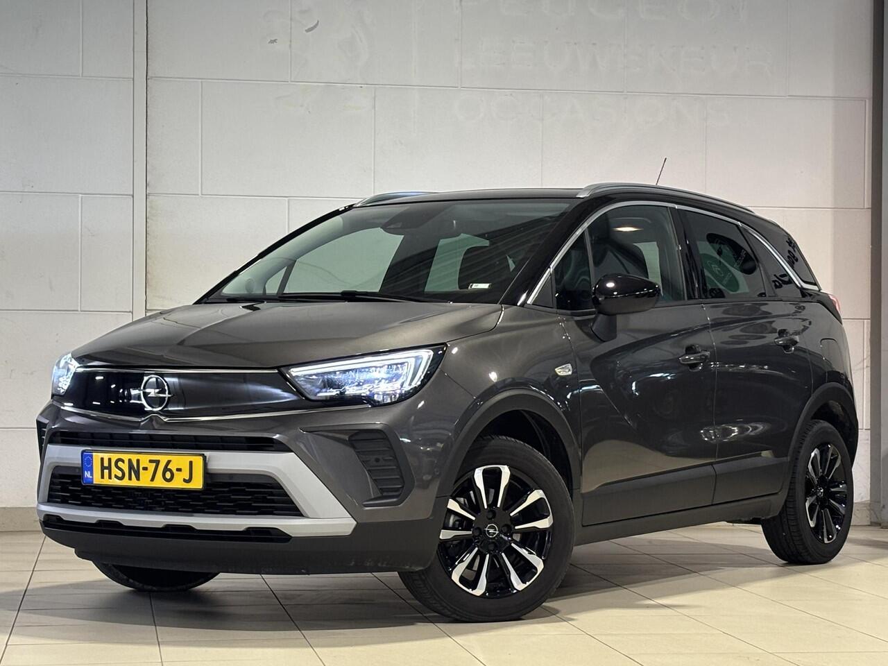 Opel Crossland Elegance 1.2 Turbo 110pk | PANODAK | 180° CAMERA | NAVI PRO | DODEHOEKBEW. | ISOFIX | PARKEERSENSOREN | FULL LED | HOGE INSTAP |