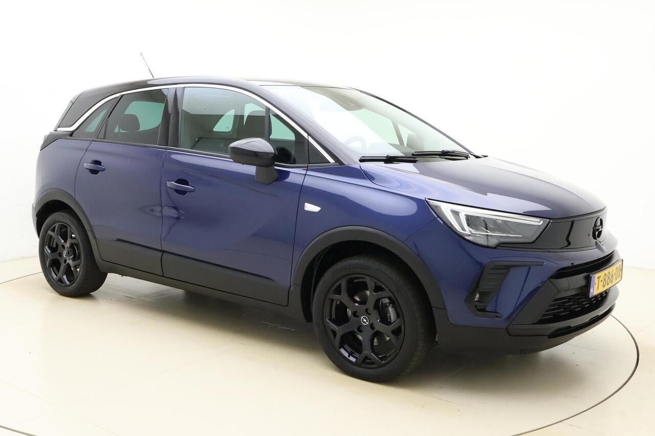 Opel Crossland 1.2 Turbo GS-Line | Navigatie | Climate control | Camera | Keyless | Getint glas | Lichtmetalen velgen black | Dodehoekdetectie