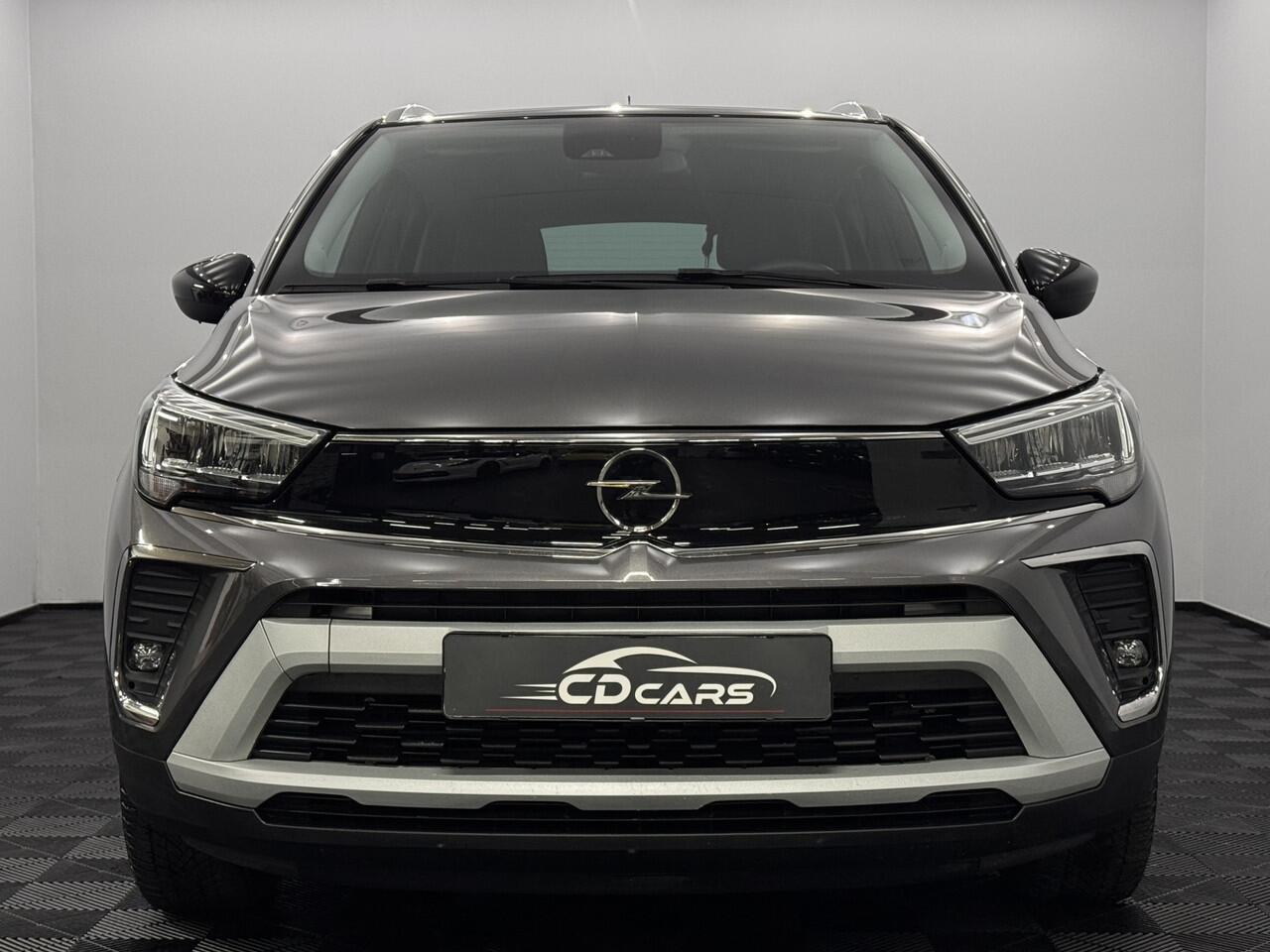 Opel Crossland 1.2 Turbo Elegance Half leder, Winterpakket, Cruise control, Rijstrook correctie, Clima, 2 jaar garantie