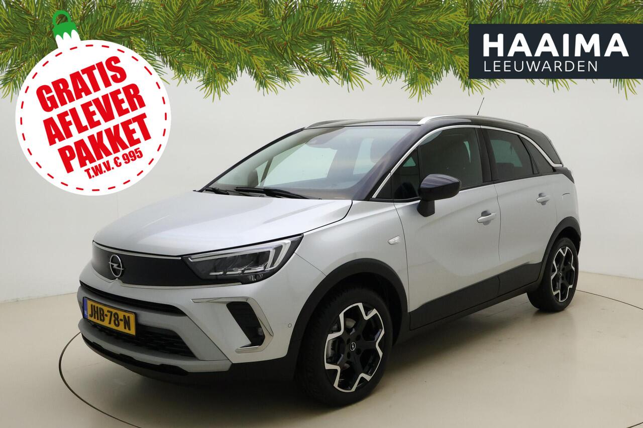 Opel Crossland 1.2 Turbo GS Line | Navigatie | Climate & Cruise Control | Achteruitrijcamera | Parkeersensoren | LMV | Beide stoelen in hoogte te verstellen | Led verlichting
