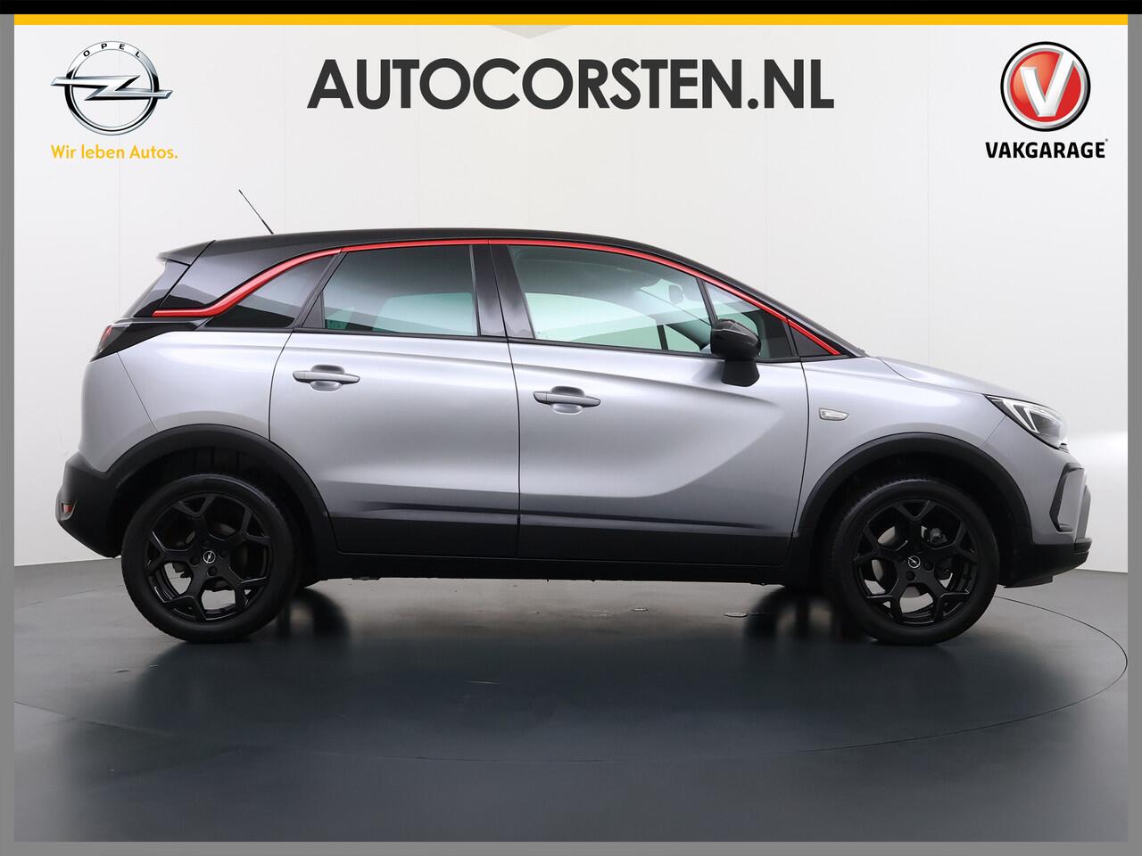 Opel Crossland T111pk GS Line 360°Camera Navi Apple Carplay Android Ecc AGR-Comfort Stoel Cruise Control Lane Assist DAB Led Lmv 17" Regen-Lichtsensor Two-tone Zeer complete Opel Crossland!