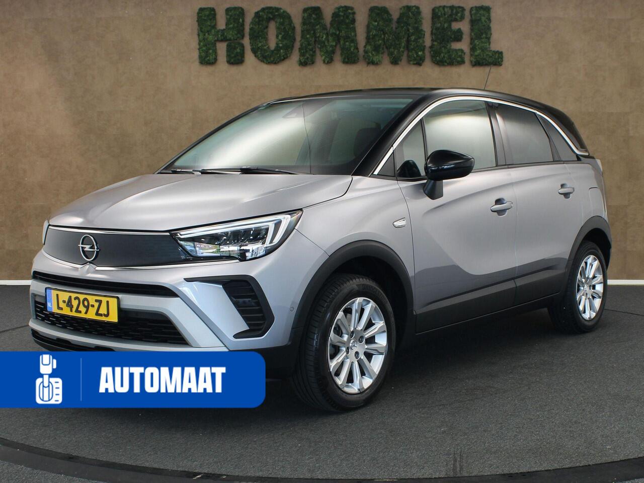 Opel Crossland 1.2 Turbo Elegance - ORIGINEEL NEDERLANDSE AUTO - VASTE TREKHAAK 840KG GEREMD TREKGEWICHT - PARKEERSENSOREN VOOR EN ACHTER - 360 GRADEN CAMERA - DODEHOEK DETECTIE - STUUR EN STOELVERWARMING - NAVIGATIE - APPLE CARPLAY/ ANDROID AUTO