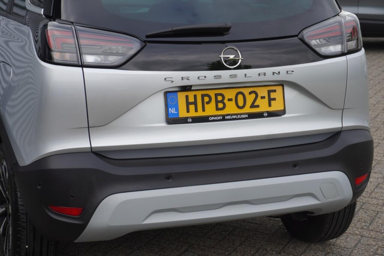 Opel Crossland 1.2 Turbo Elegance / Pano / Camera + PDC / Zwart dak / Navi / LED / DAB+