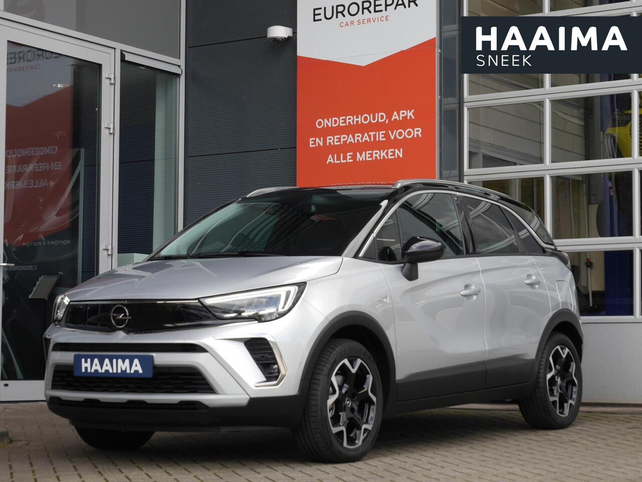 Opel Crossland 1.2 Turbo Ultimate Level 4 | Navigatie | Climate & Cruise Control | Achteruitrijcamera | Parkeersensoren | LMV | Beide stoelen in hoogte te verstellen | Led verlichting