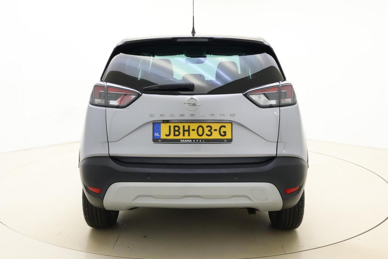 Opel Crossland 1.2 Turbo 130pk Automaat Elegance | Navigatie | Climate control | Camera | Cruise control | AGR-stoel | Extra getint glas | Parkeersensoren | Hoge instap