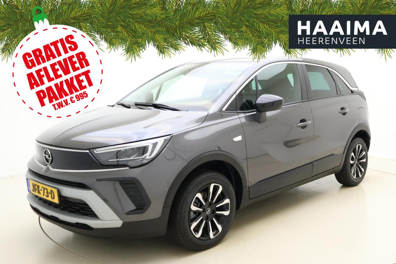 Opel Crossland 1.2 Turbo 130pk Automaat Elegance | Navigatie via App | Bluetooth | Climate control | Cruise control | Extra getinte ramen | LED verlichting | Lichtmetalen velgen