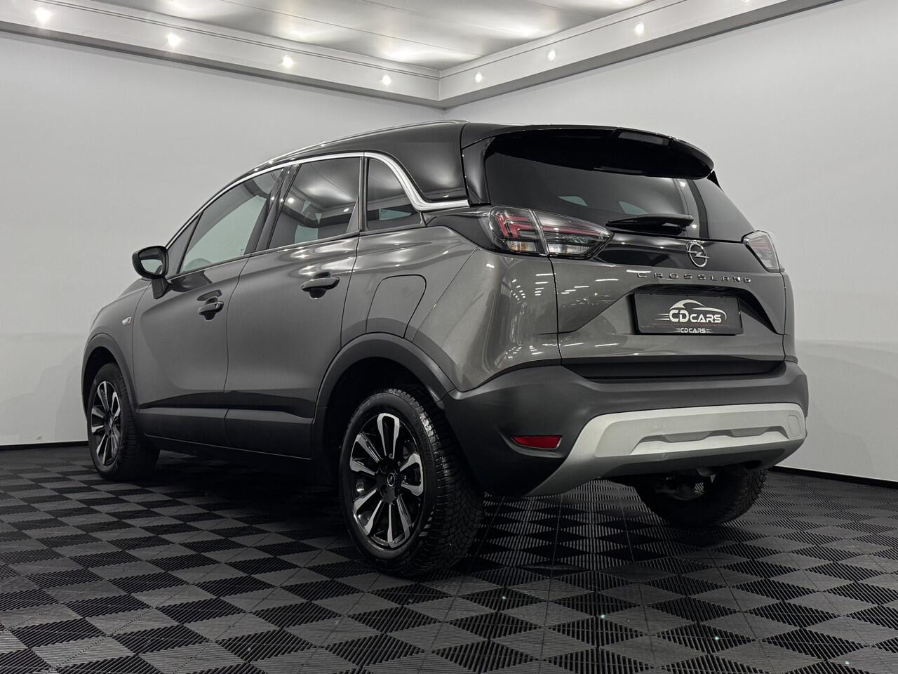 Opel Crossland 1.2 Turbo Elegance 131 PK Half leder, Apple carplay, Rijstrook correctie, Winterpakket, Clima, 2 jaar garantie