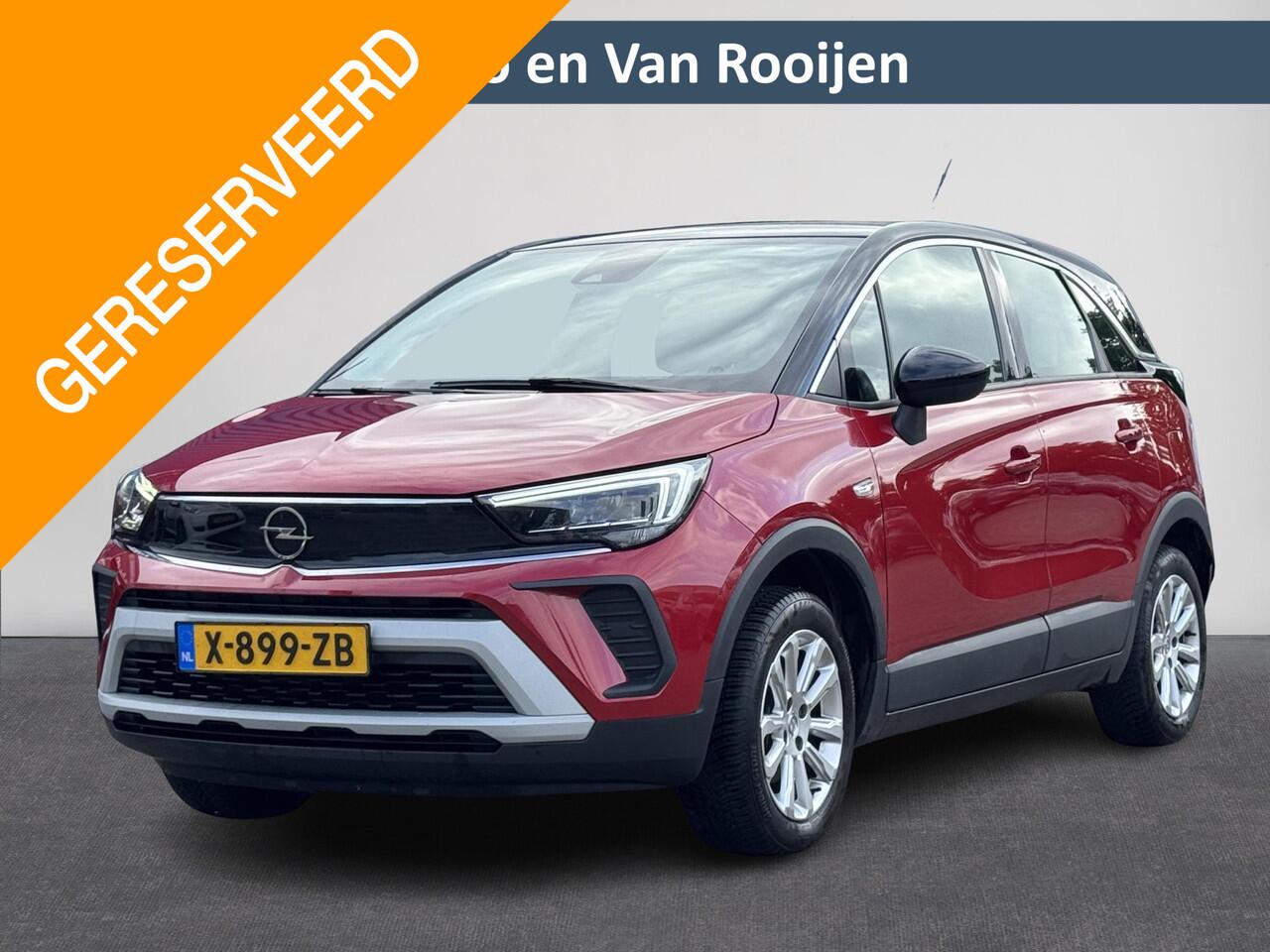 Opel Crossland 1.2 Turbo Elegance | Automaat | Camera | Carplay| Navi | LM velgen | Winter-Pakket | ( Vestiging - Nieuwegein )