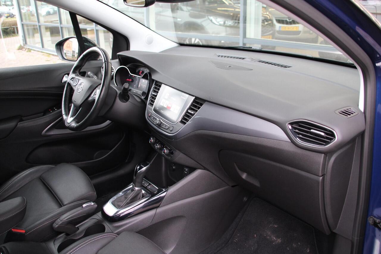 Opel Crossland X 1.2 Turbo 130pk Ultimate Automaat Leer Airco Navi Camera Carplay Uniek!