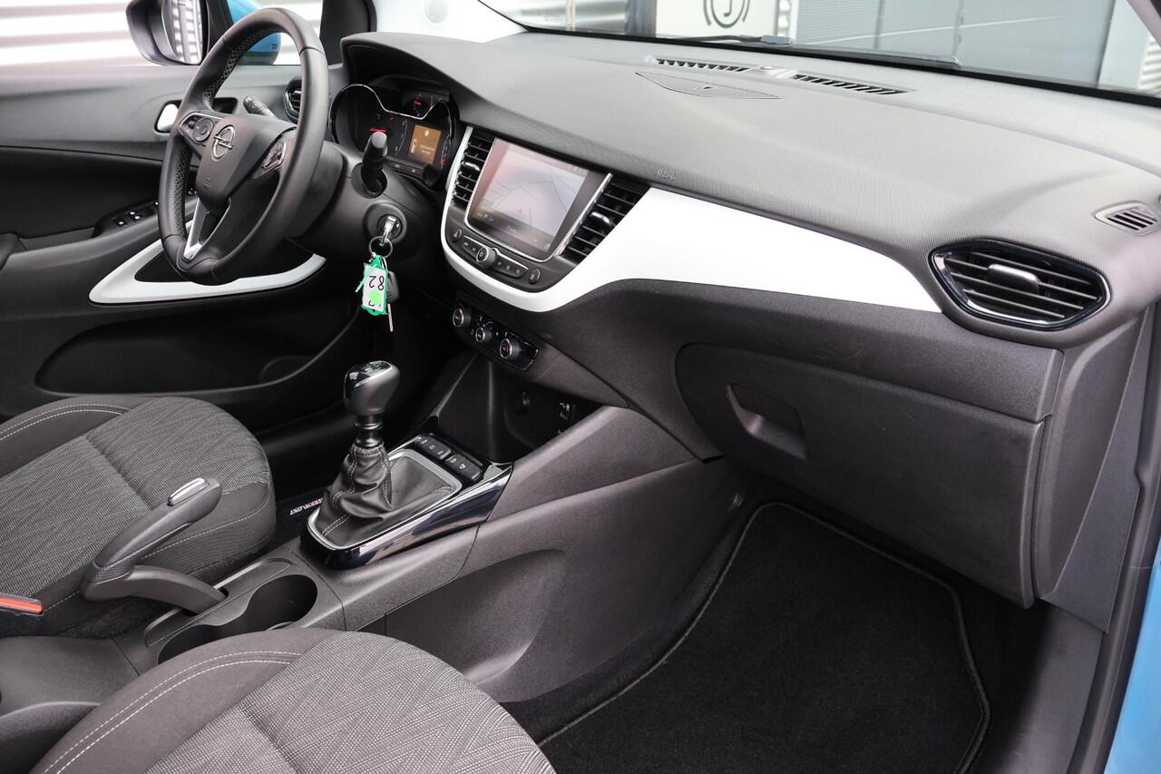 Opel Crossland X 1.2 Turbo Edition 2020 1e Eigenaar | NL-Auto | Dealer Onderh | BTW | Camera | Navi | Half Leder | Cruise | Full Led | PDC