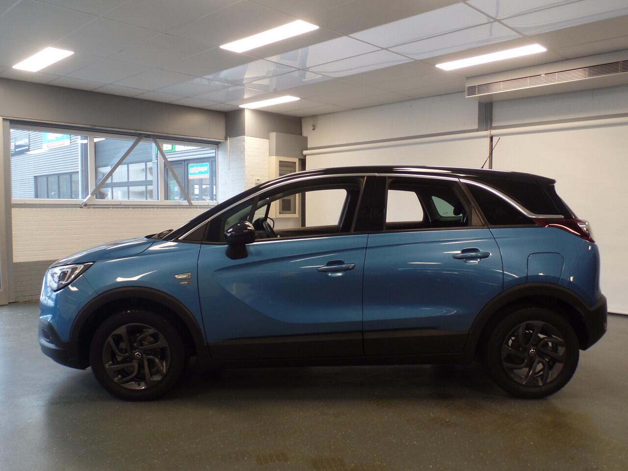 Opel Crossland X 1.2 Edition 2020, Airco, Cruise controle, Elek ramen V/A, Led verlichting, Apple carplay, Lm velgen 16'', Nederlandse auto 48.000km!! Bovag afleverpakket 695,-