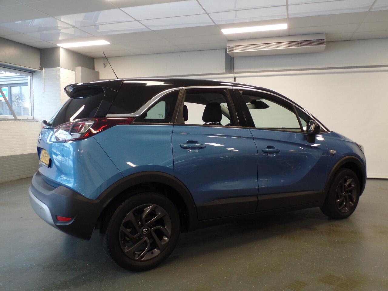 Opel Crossland X 1.2 Edition 2020, Airco, Cruise controle, Elek ramen V/A, Led verlichting, Apple carplay, Lm velgen 16'', Nederlandse auto 48.000km!! Bovag afleverpakket 695,-