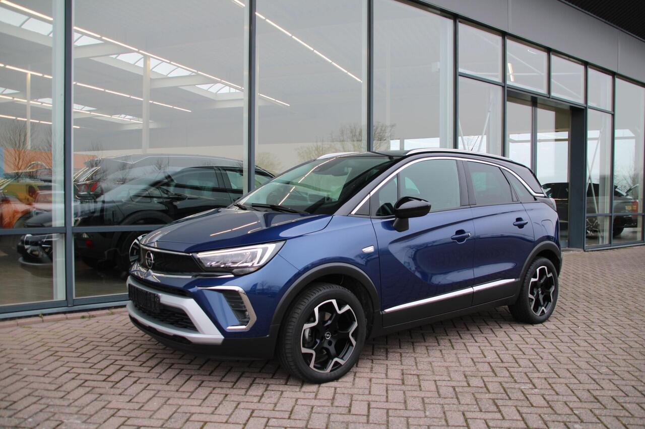 Opel Crossland X 1.2 Turbo 130pk Ultimate Automaat Leer Airco Navi Camera Carplay Uniek!