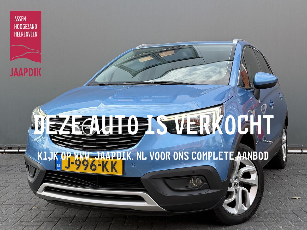 Opel Crossland X BWJ 2020 1.2 Turbo 111 PK Innovation TREKHAAK | FULL LED | KEYLESS | CAMERA | COMFORTSTOELEN | CARPLAY + ANDROID | NAVI | CLIMA | CRUISE | LMV | PDC