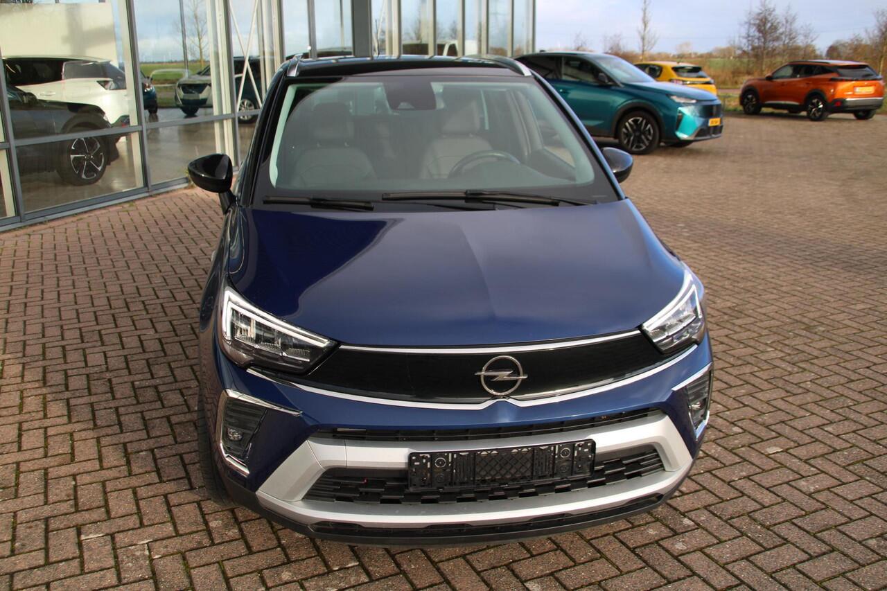Opel Crossland X 1.2 Turbo 130pk Ultimate Automaat Leer Airco Navi Camera Carplay Uniek!