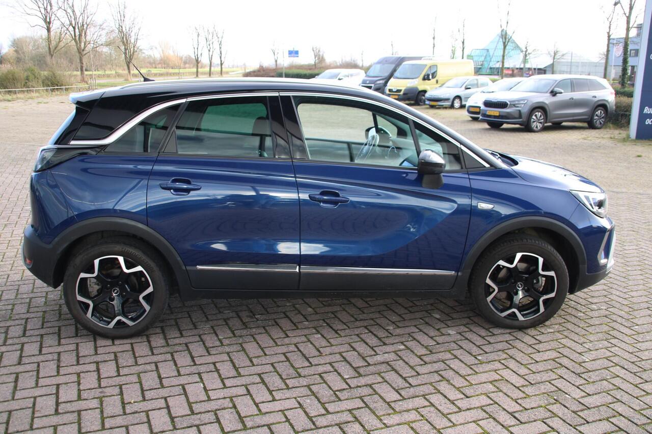 Opel Crossland X 1.2 Turbo 130pk Ultimate Automaat Leer Airco Navi Camera Carplay Uniek!